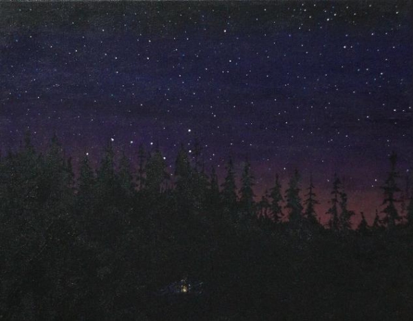 Click here to view Campfire by ROBERT CROOKER ART 