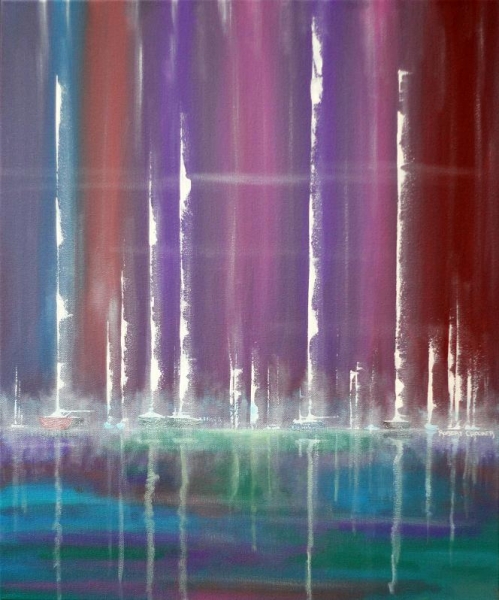 Click here to view Sails in the Mist by ROBERT CROOKER ART 