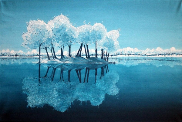 Click here to view Winter Island by ROBERT CROOKER ART 