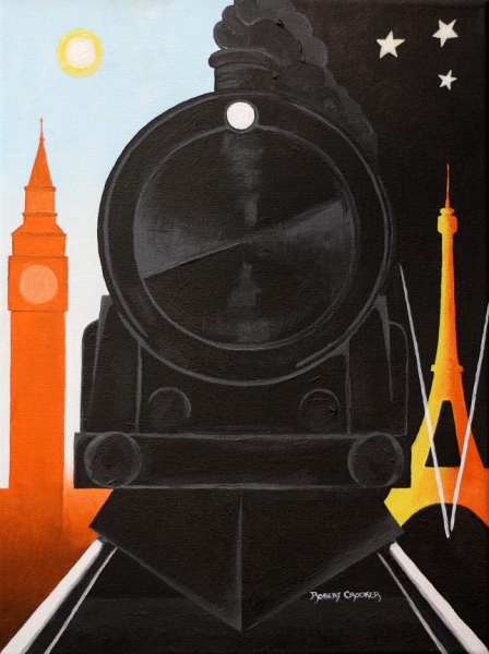 Click here to view Deko Train by ROBERT CROOKER ART 