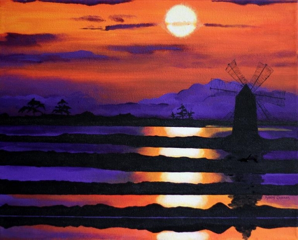 Click here to view Een Windmolen by ROBERT CROOKER ART 