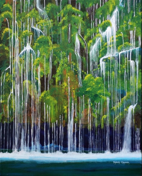 Click here to view When Water Falls by ROBERT CROOKER ART 