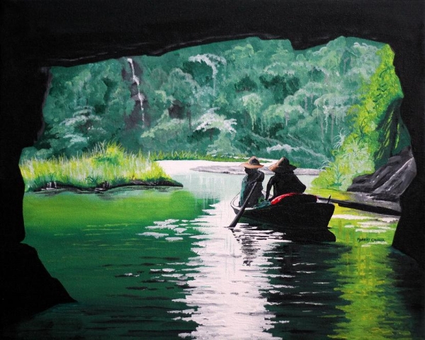 Click here to view Into the Grotto by ROBERT CROOKER ART 