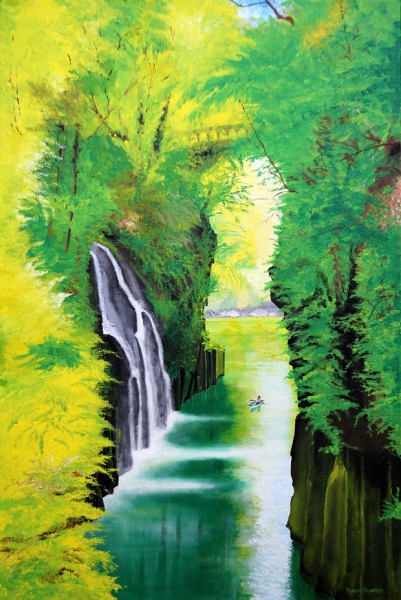 Click here to view Takachiho Gorge by ROBERT CROOKER ART 