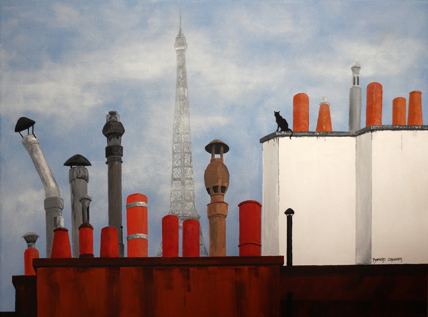 Click here to view Beyond the Chimneys by ROBERT CROOKER ART 