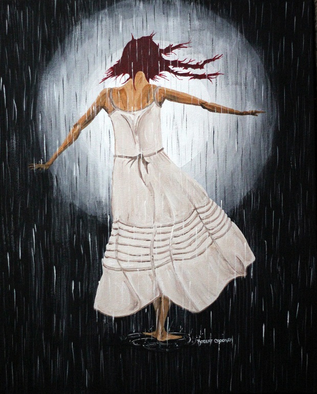 Click here to view Dancing in the Rain by ROBERT CROOKER ART 