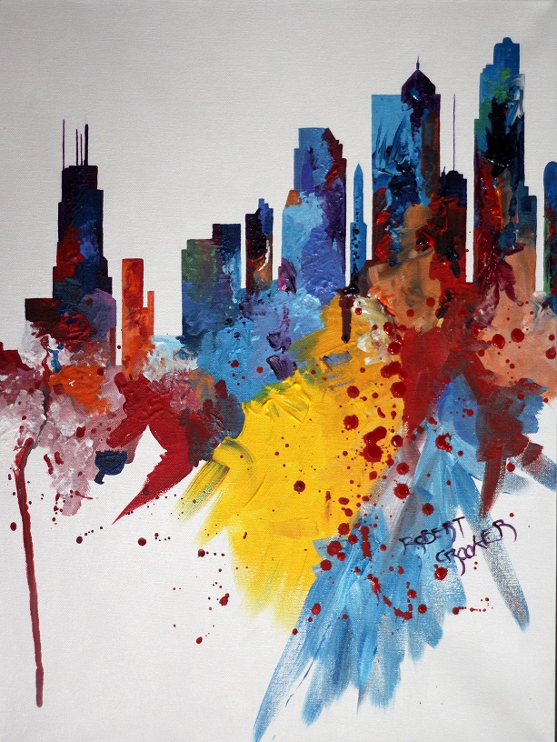 Click here to view City Paint by ROBERT CROOKER ART 