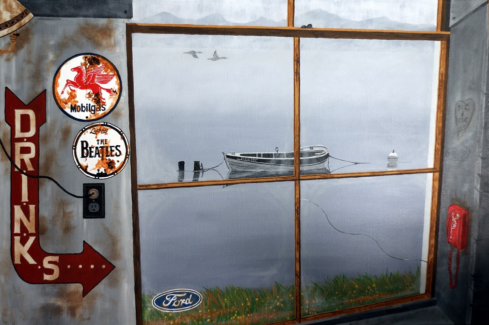 Click here to view The Window by ROBERT CROOKER ART 