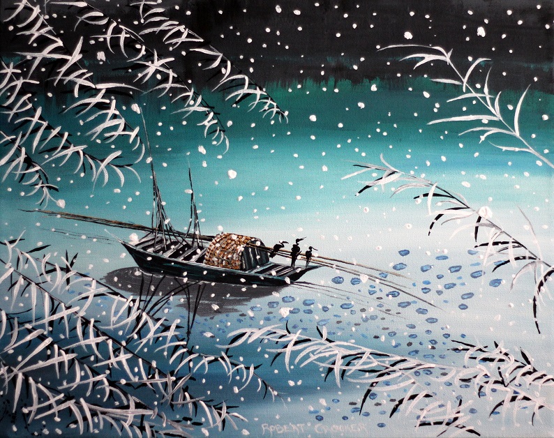 Click here to view Sampan by ROBERT CROOKER ART 