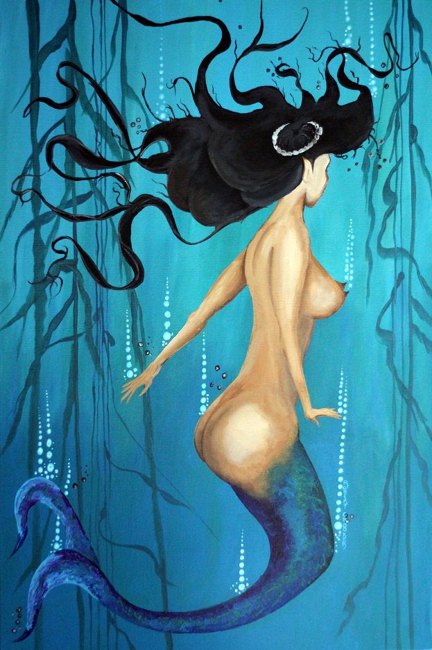 Click here to view Mer Maiden by ROBERT CROOKER ART 