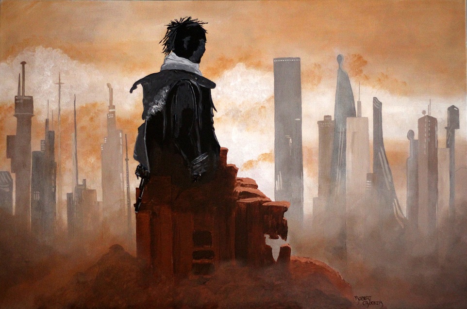 Click here to view Watching the Wheels by ROBERT CROOKER ART 