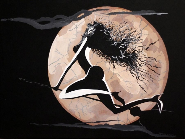 Click here to view Naked as a Witch by ROBERT CROOKER ART 