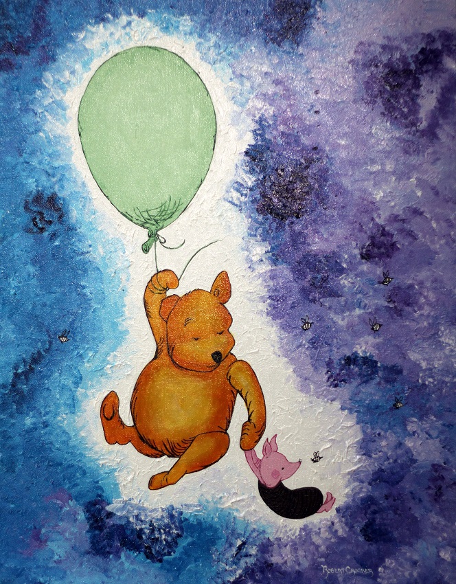 Click here to view Balloon and Bees by ROBERT CROOKER ART 