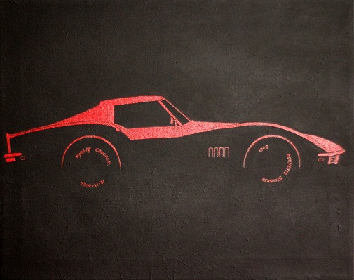 Click here to view 1969 Corvette Stingray by ROBERT CROOKER ART 