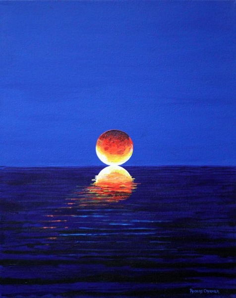 Click here to view Lunar Landing by ROBERT CROOKER ART 
