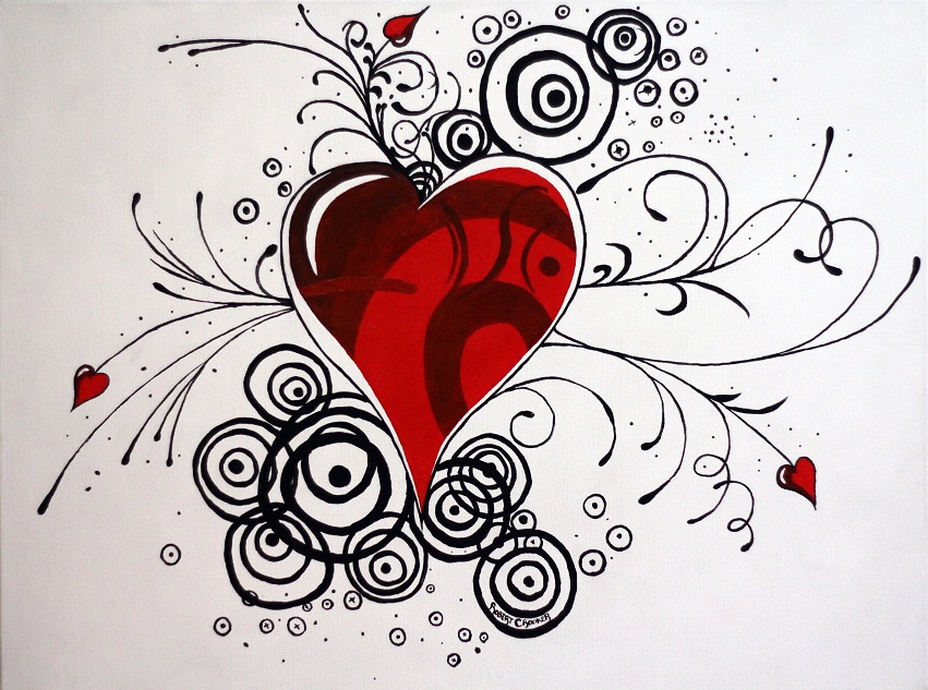 Click here to view Have A Heart by ROBERT CROOKER ART 