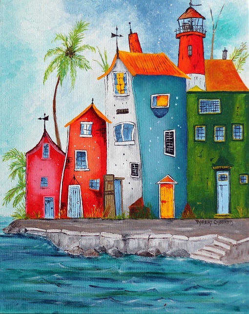 Click here to view Houses by ROBERT CROOKER ART 