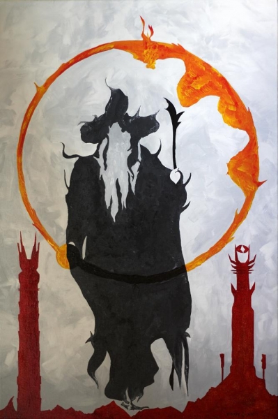 Click here to view Grey Hame by ROBERT CROOKER ART 