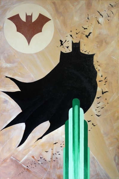 Click here to view Dark Knight by ROBERT CROOKER ART 