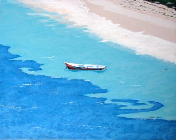Click here to view Grapetree Bay by ROBERT CROOKER ART 