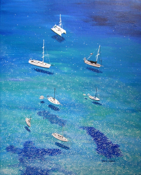 Click here to view 7 Boats by ROBERT CROOKER ART 