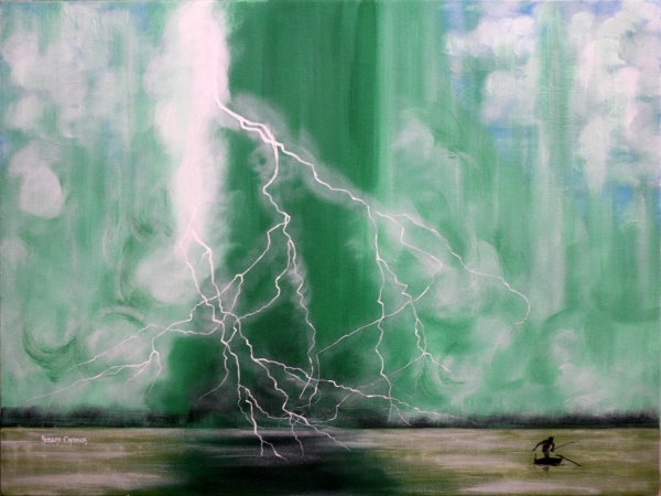 Click here to view Done Fishing by ROBERT CROOKER ART 