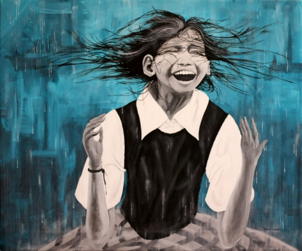 Click here to view Blame it on the Rain by ROBERT CROOKER ART 