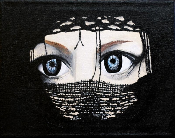 Click here to view Mask by ROBERT CROOKER ART 
