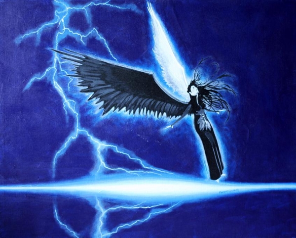 Click here to view Angel of Lightning by ROBERT CROOKER ART 
