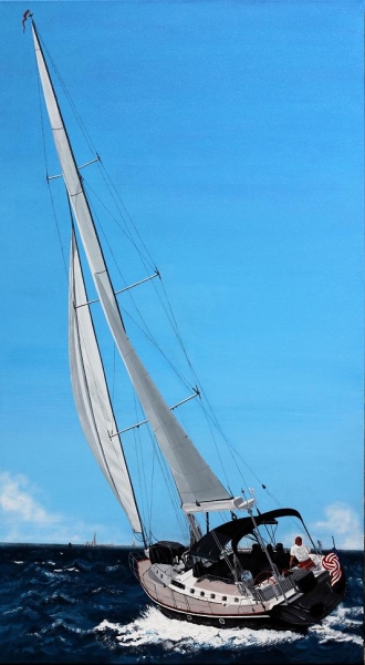 Click here to view July 5th on Narragansett by ROBERT CROOKER ART 