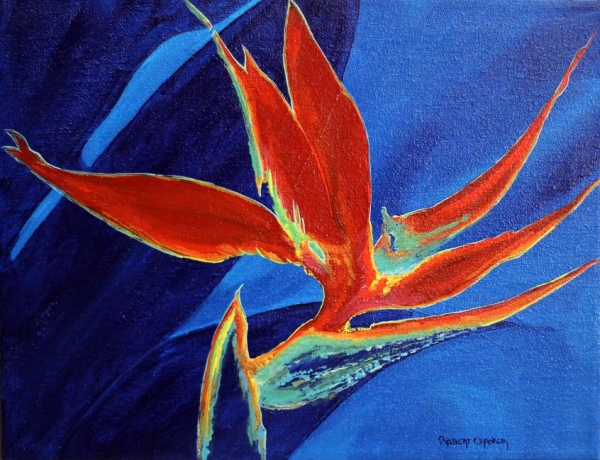 Click here to view Paradise Bird by ROBERT CROOKER ART 