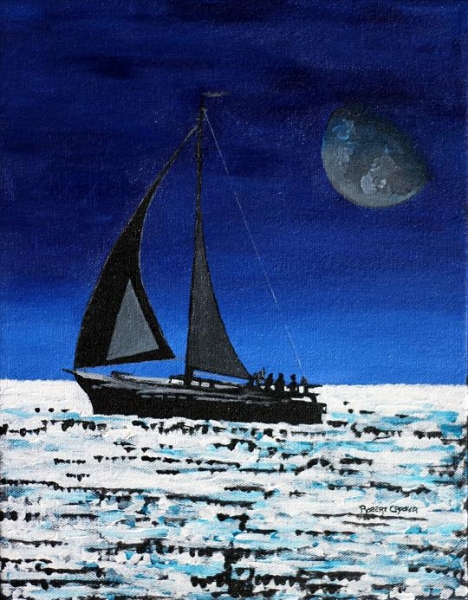 Click here to view Night Sail by ROBERT CROOKER ART 
