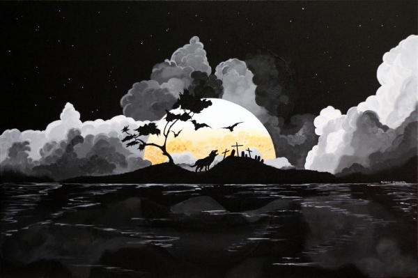 Click here to view Lunar Clouds by ROBERT CROOKER ART 
