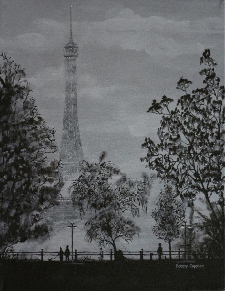 Click here to view Gray in Paris by ROBERT CROOKER ART 